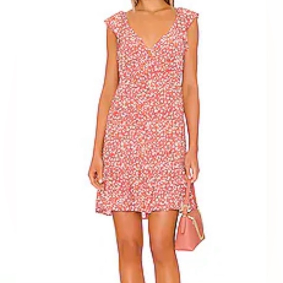 NWT Rails Anika Red Ditsy Floral Sundress